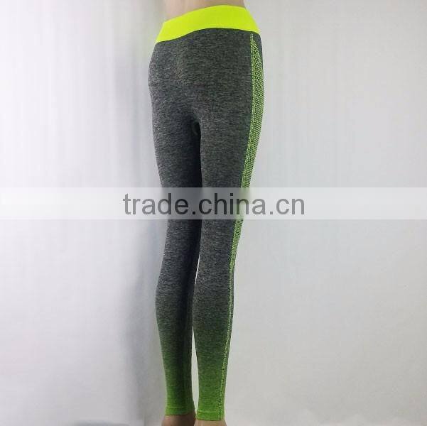Fashion Ladies Yoga Pants factory Fresh Production ,170305