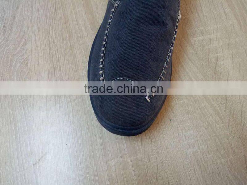 GZY Made in china hot sale canvas men shoes slip on