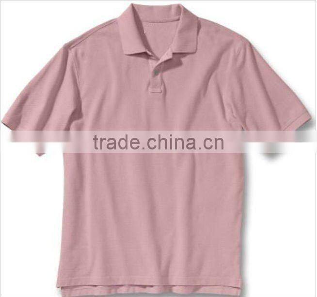 100% Cotton Men's Short Sleeve Blank Polo Shirt