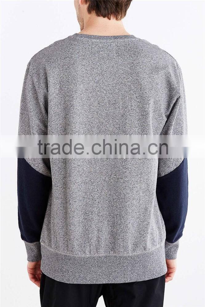 Customize mens oversized loose style sweatshirt 100 polyester sweatshirt