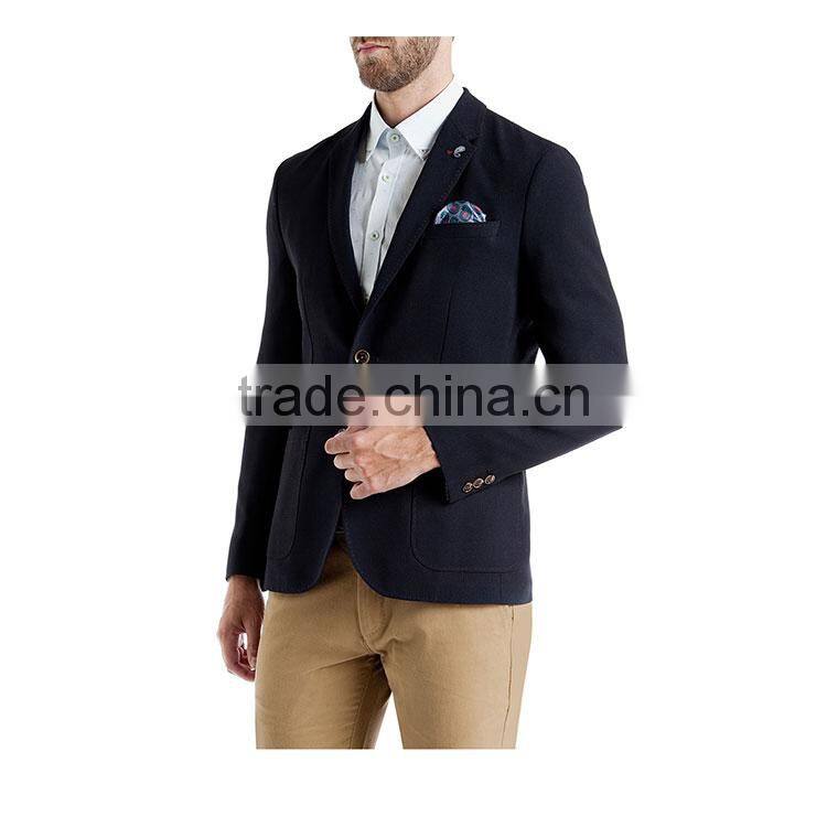 2017 Trending Products Half Lining Polyester Viscose Fashion Office Custom Man Simple Suit Designs