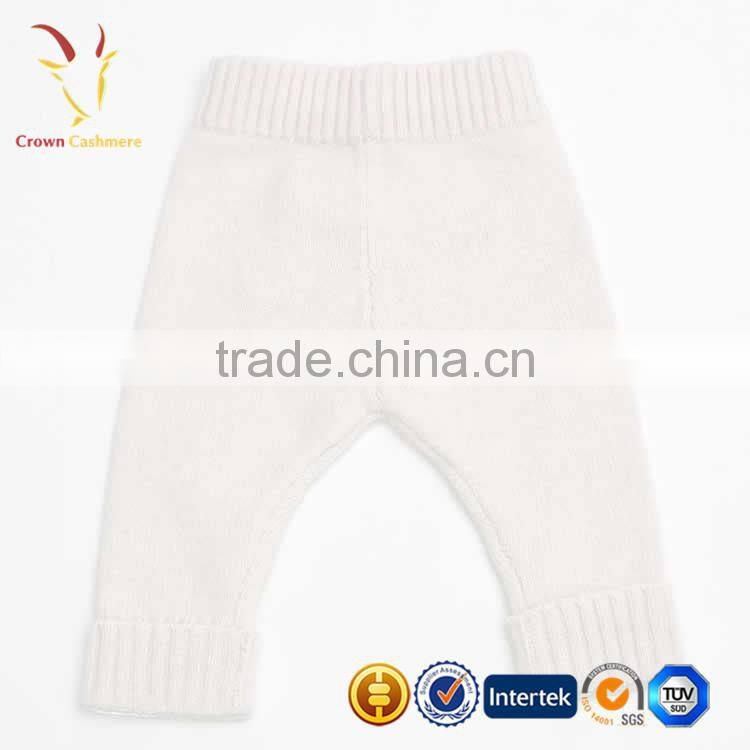 Soft Baby Knitted Cashmere Trousers Pants