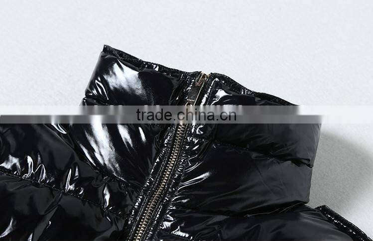 custom 2017 latest fashion western ladies winter duck down feather women jackets