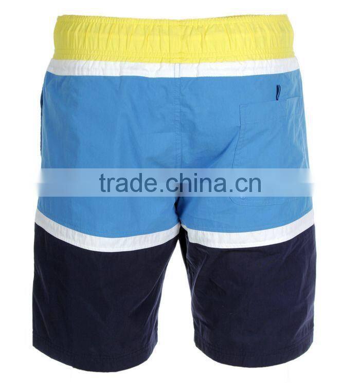 Colorful fashion sport comfortable striped fabric bike shorts