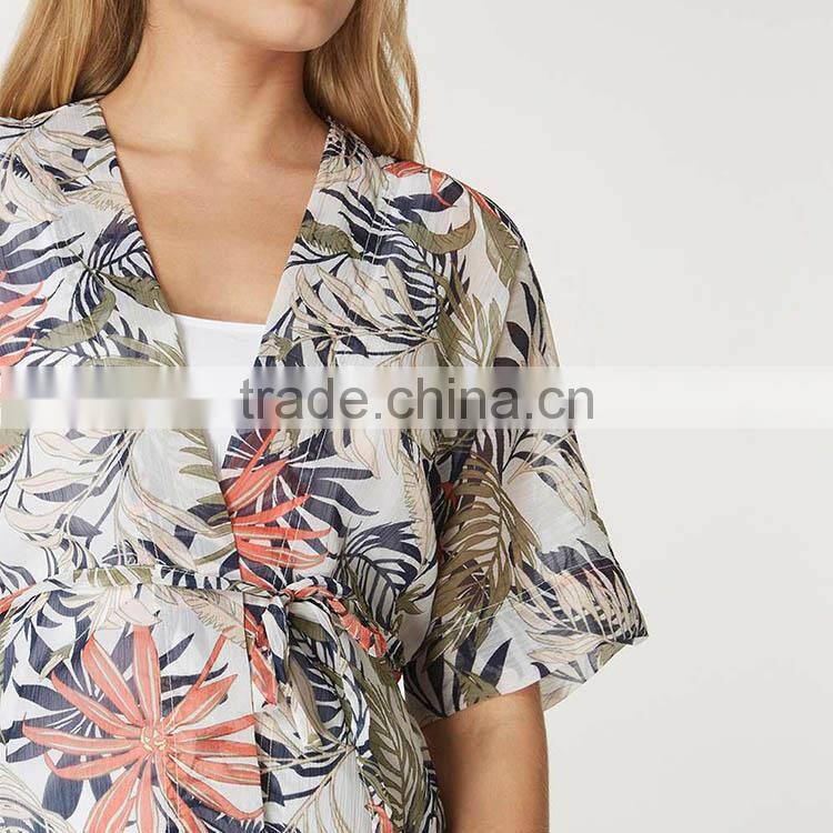 Comfortable And Loose With Palm Print Maternity Clothes Cheap Wholesale