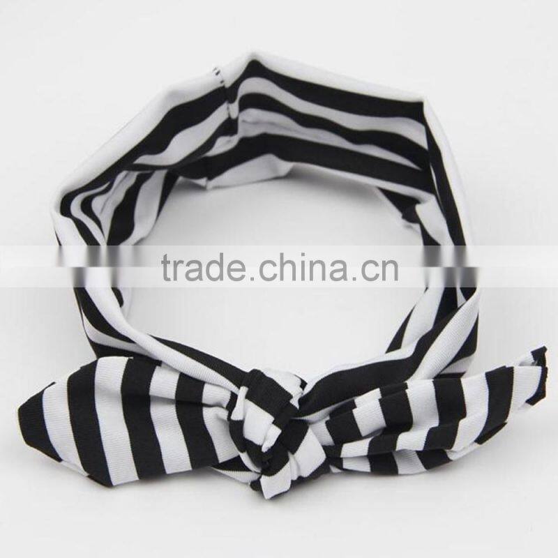 Wholesale Top Baby Knotted Hair Headband Cotton Headbands