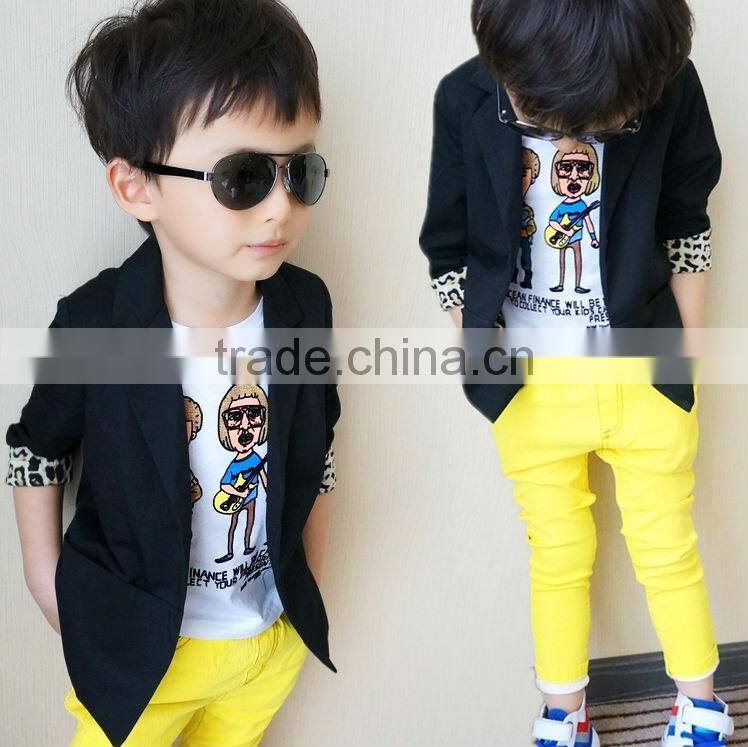 boy's suits slim suit boy's suits/formal suits cheap blazer slim coat, 2014 handsome fashionable suits design for boys