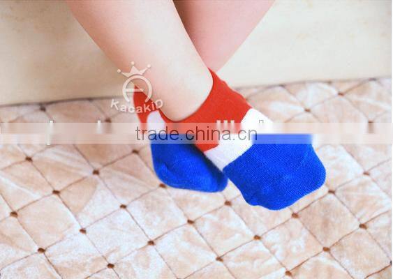 cute baby cotton socks, silicone print baby socks