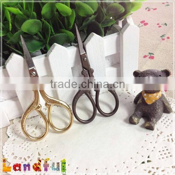 Wholesales Vintage Style Lace Embroidery Scissors Bronze Sewing Scissors