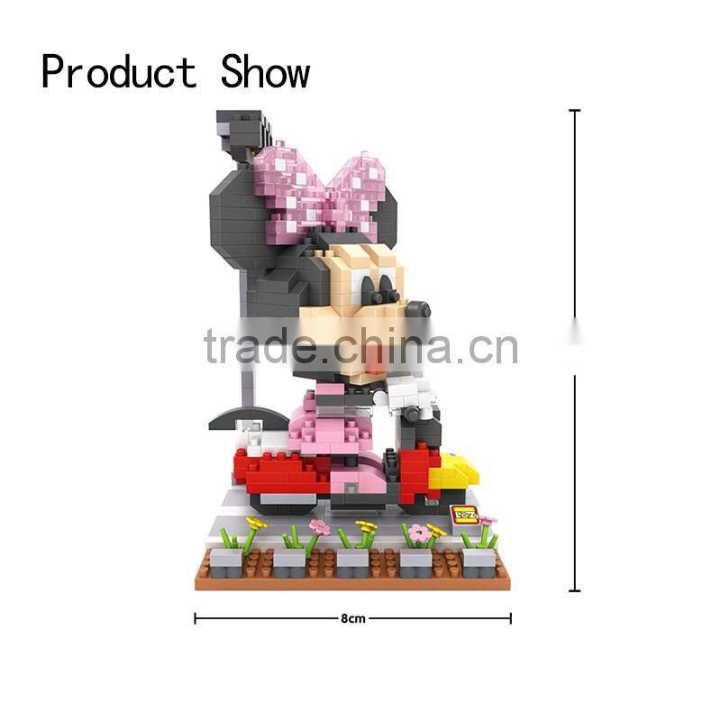Plastic Intellectual Toys Building Cartoon Blocks for Kids