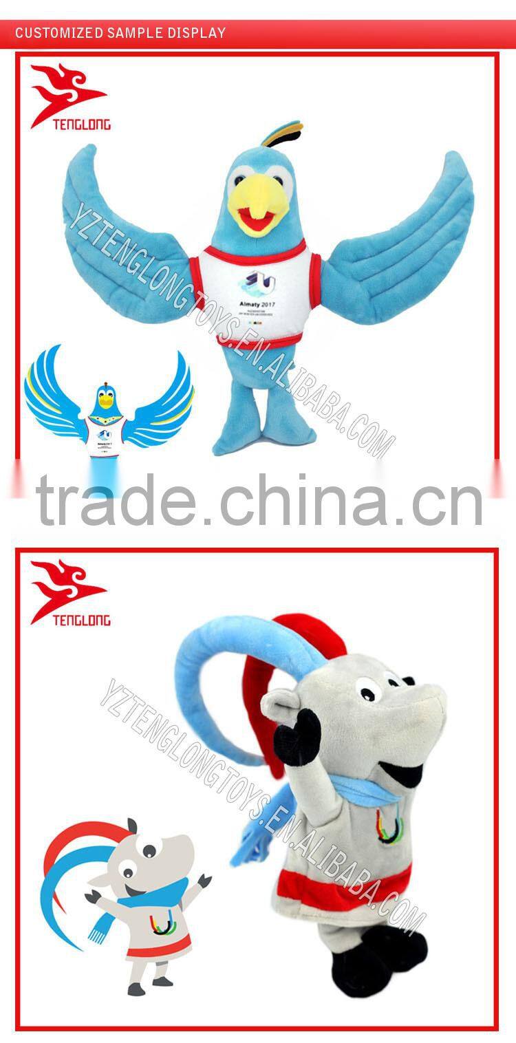 promotion logo printed animal shape travel neck pillow