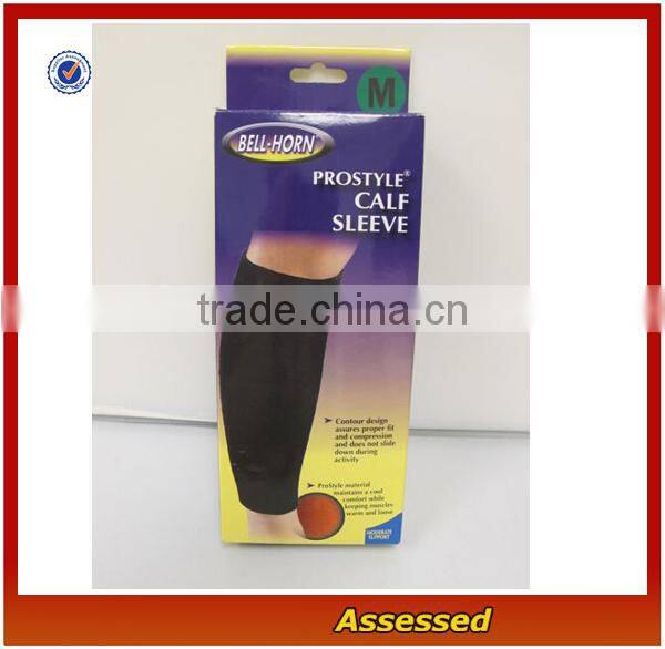 Professional Customize Men's Sport Calf Compression Sleeves/Nylon Compression Socks/Foot Sleeve---AMY15505