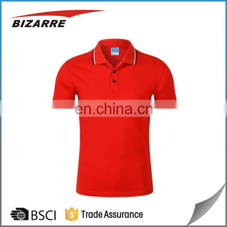Marathon running essential100 polyester polo shirts sublimated