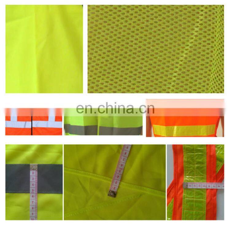 Wholesale 100 Polyester High Visibility Hi Viz Vest