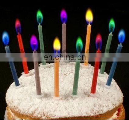 cup shape candles decorated