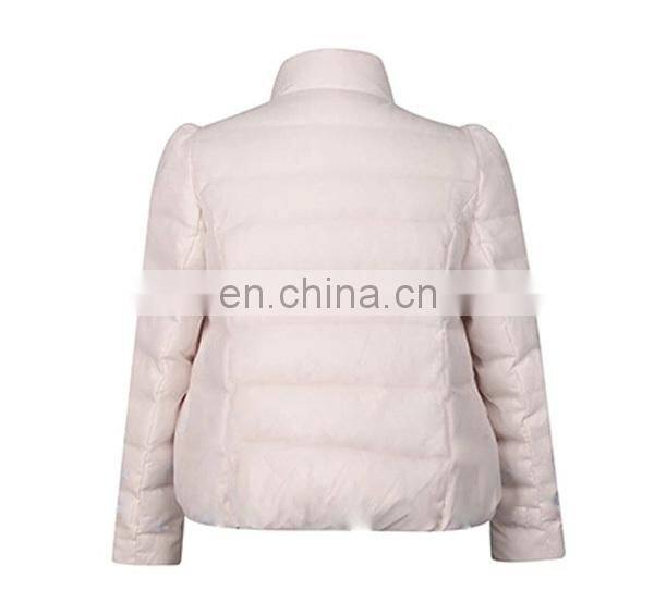 ladies new design cute lightweight down jacket
