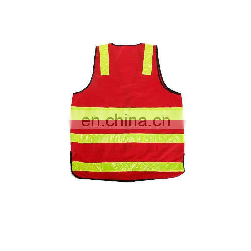 100%Ployester cheap safety reflective vest for women KF-103-3