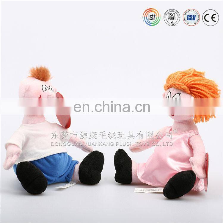 High quality real lovely infant plush doll for sale