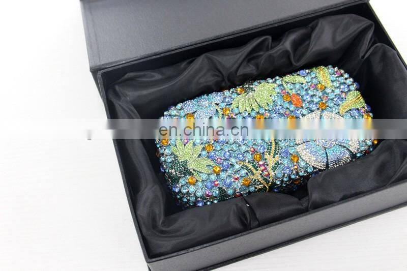 New arrival luxury crystal stones clutch evening bags,beaded evening bag for party bags
