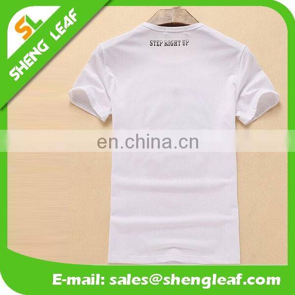 2016 popular design of custom printed t-shirt