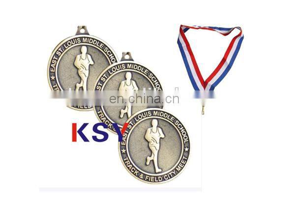 Custom cheap 3d sports metal medal for tour DE France