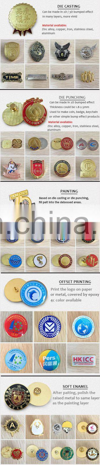 Guangdong Factory Custom Logo Golf Ball Marker Epoxy Animel Magnetic Golf Hat Clips