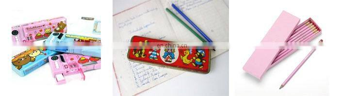 Metal Pencil Tin Box Kawaii Stationary Gift Pencil Box Pouch Case Craft Box