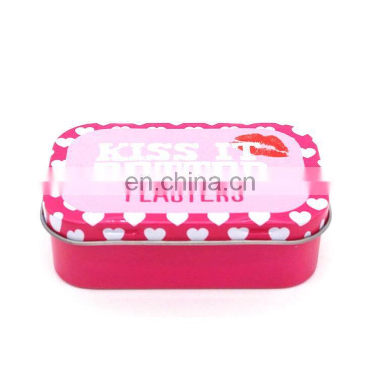luxury tin for food packing cashew kernels