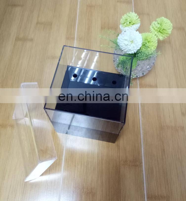 new style flower box luxury music acrylic flower box