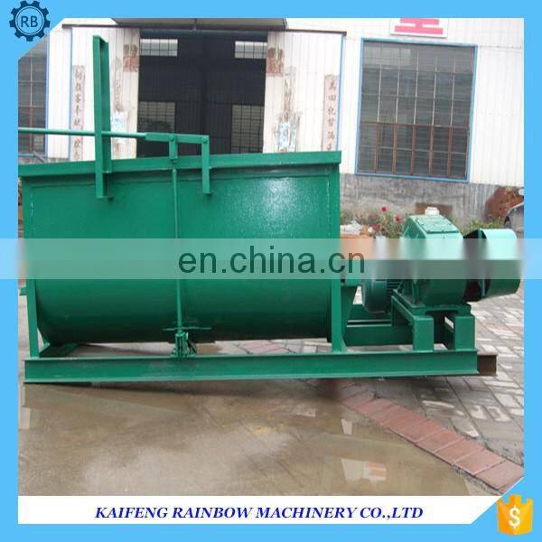 High output organic fertilizer disc mixer