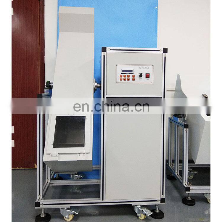 Safety goods electronics tumbling barrel drop test apparatus fall free universal testing machine