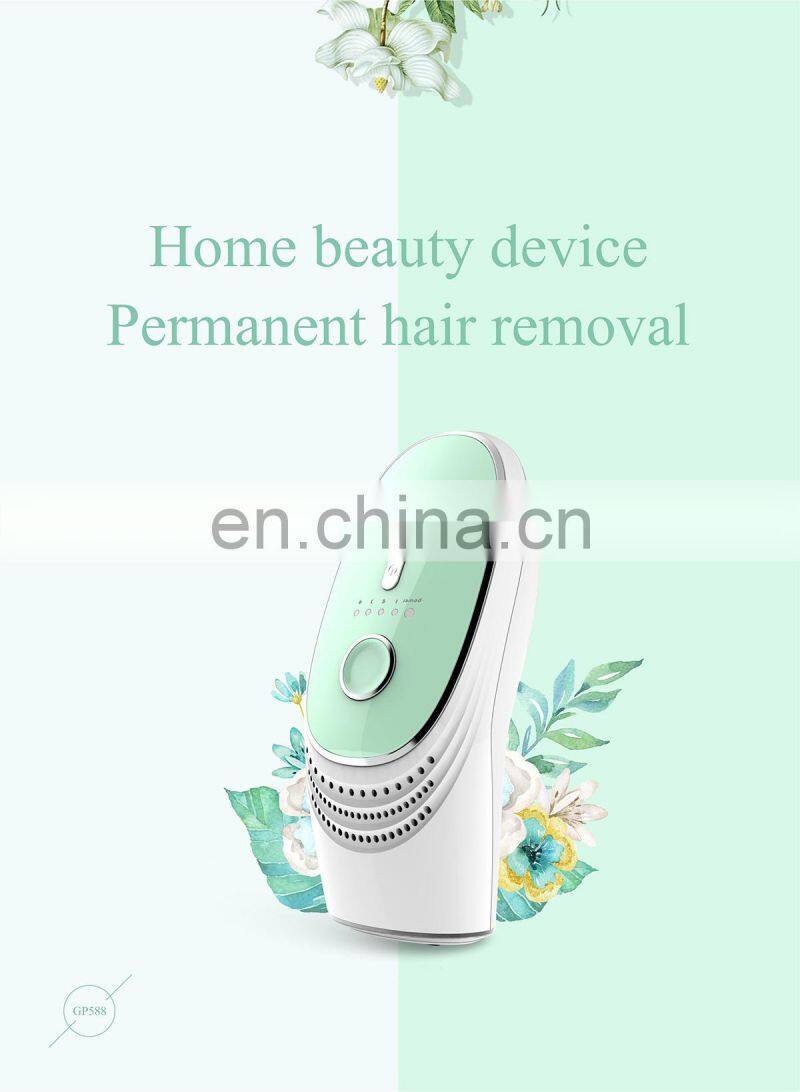 DEESS Xmas gift automatic flashing can support  family permanent hair removal photo facial machine