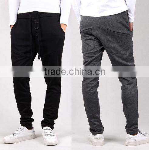 2015 walson best sale Adjustable waistband costume fit men's harem jogger sweatpants
