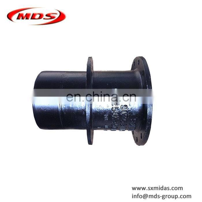 cast iron drain pipe fittings, flange spigot piece with puddle flange