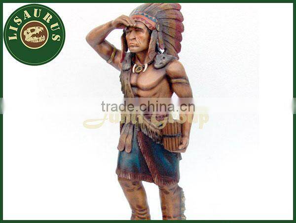 Lisaurus-LA Life size fiberglass human figure statue for sale