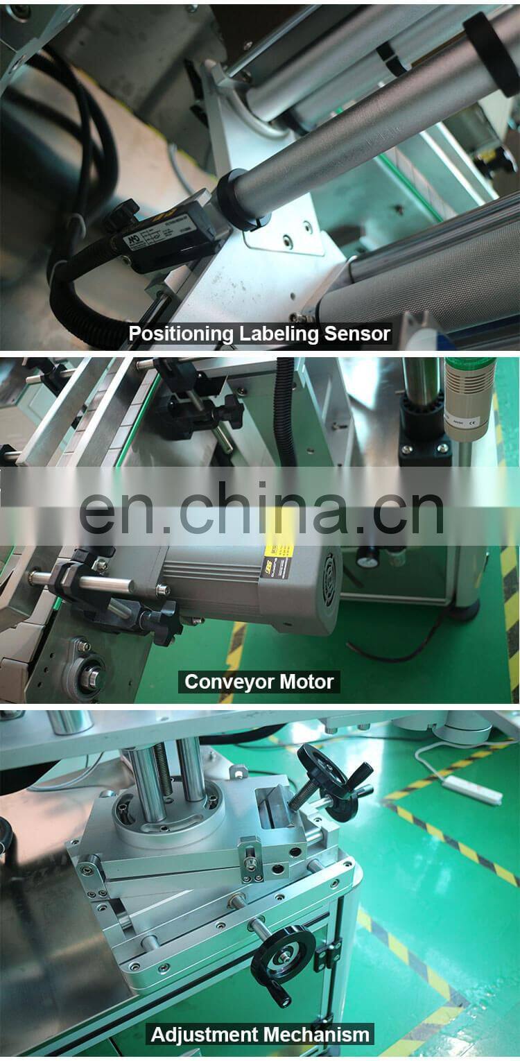Container labeling machine