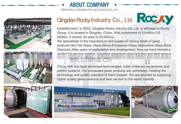Safety Tempered Laminated Glass Price 6.38mm 8.38mm 8.76mm 11.52mm pvb Colored Clear Laminated Glass