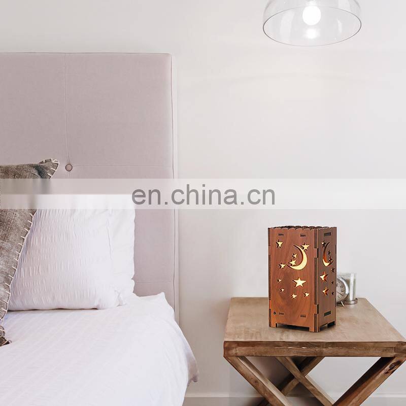 2019 New arrival DIY wooden stars projector lamp children starry Lighting
