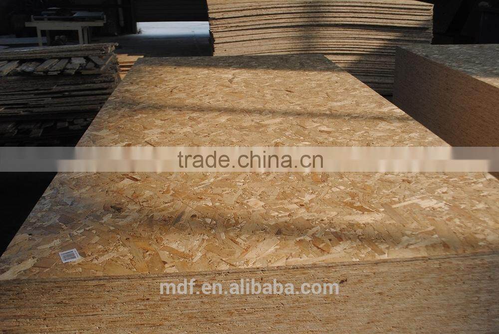 2014 high quality melamine laminated osb board