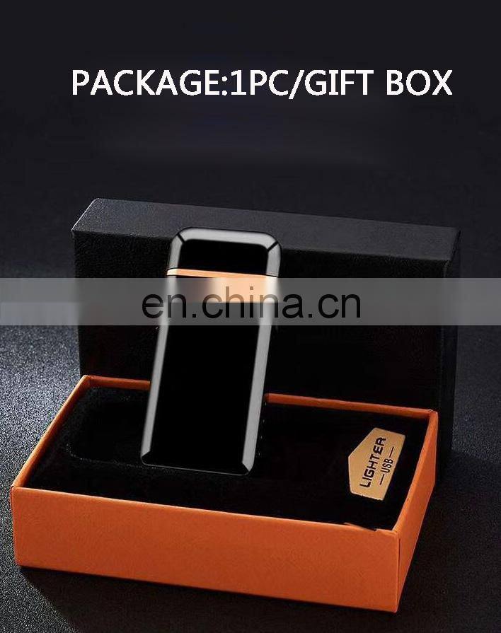 High quality electric rechargeable usb lighter with battery indicator display
