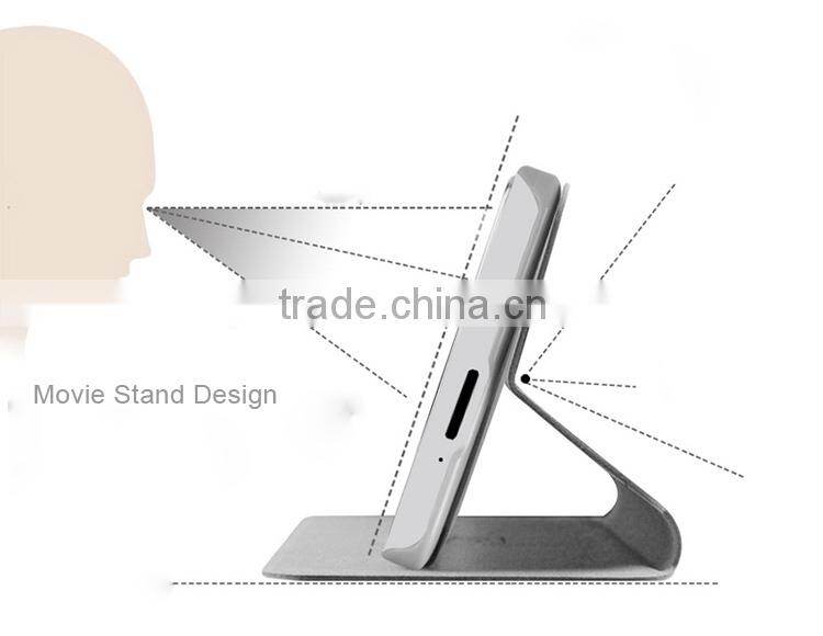 Flip Leather Case Cover for Apple I phone 6 Plus, i6 plus, 5.5 Inch Screen Smartphone