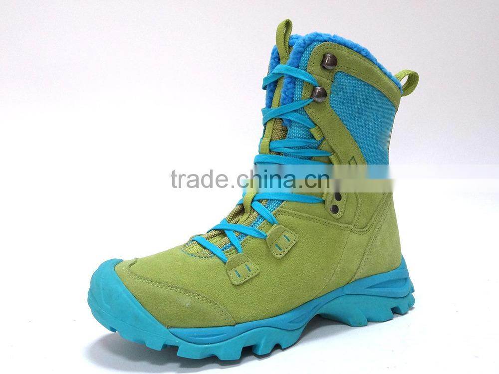 Colorful Fatigues Suede leather Waterproof Hunting boots