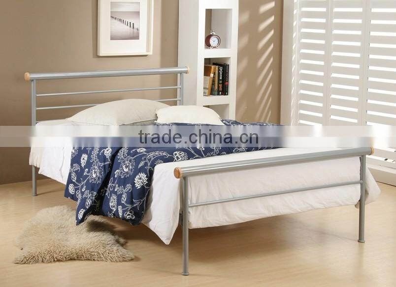 single double metal tube bed frame very cheap home furniture