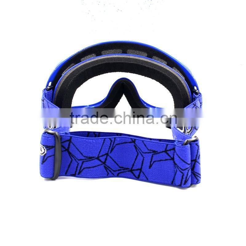 Latest design flexible TPU motocross competition off road goggles