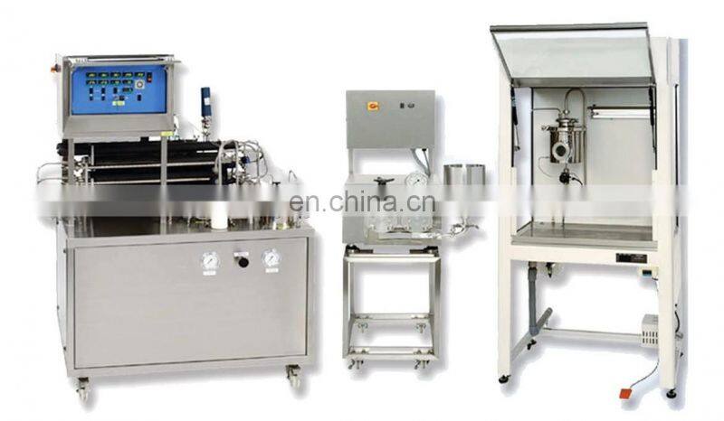 Liquid small aseptic filling machine milk juice jam lab aseptic bottle jar filler and capper equipment cheap price for sale