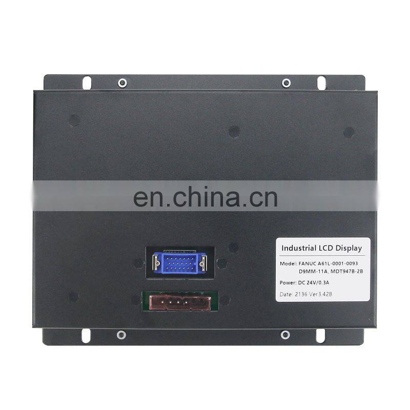 Industrial 8.4'' LCD Display Monitor for Replacing FANUC 9" Old CRT A61L-0001-0093 D9MM-11A MDT947B-2B
