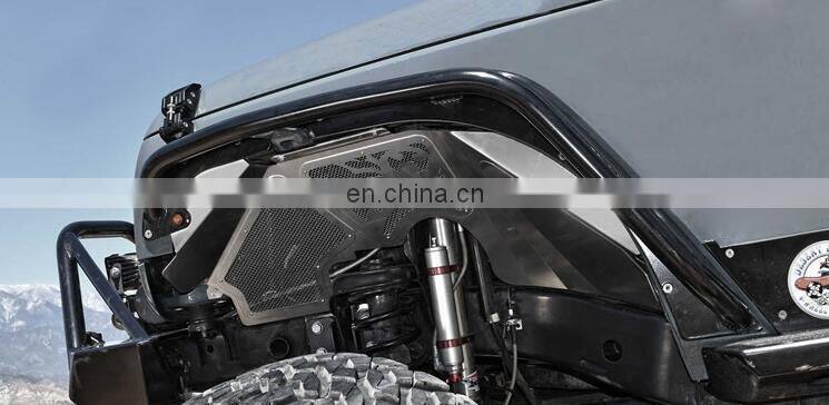 Lantsun J256 Front Inner Fender Kit For Jeep for for wrangler JK 07-16 High quality and low price
