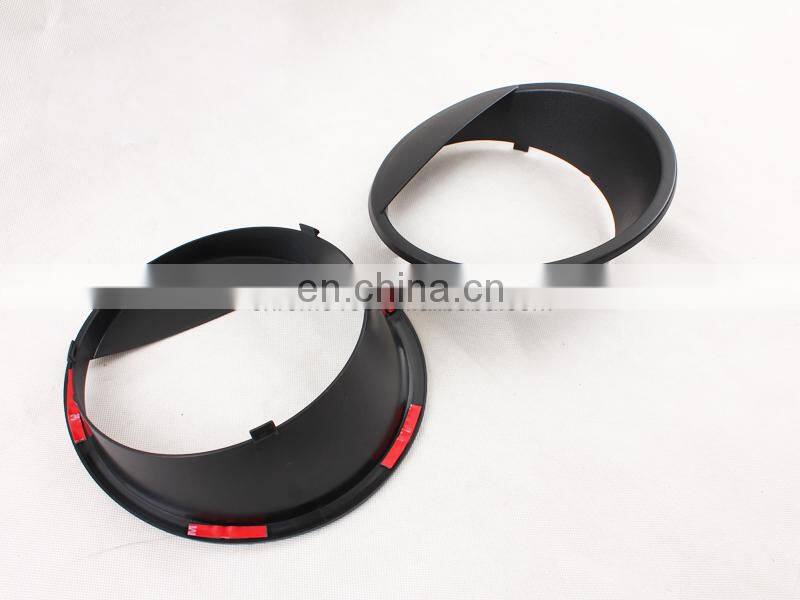 ABS Headlight Cover for Jeep Wrangler JK 07+ 4x4 Accessories Maiker Manufacturer Car Grills Light Cover