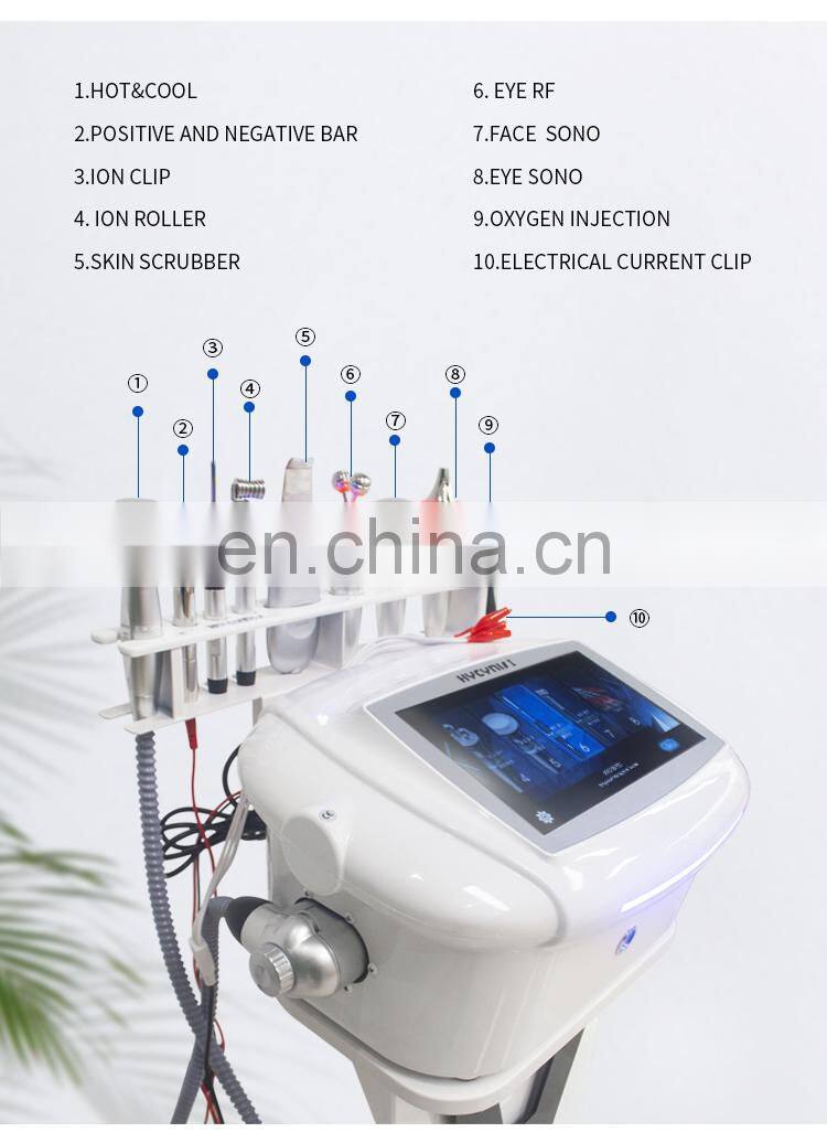 Multifunctional Skin Management Machine Facial Cleaning Lifting Beauty Instrument for Skin Exfoliate Shrink Pores