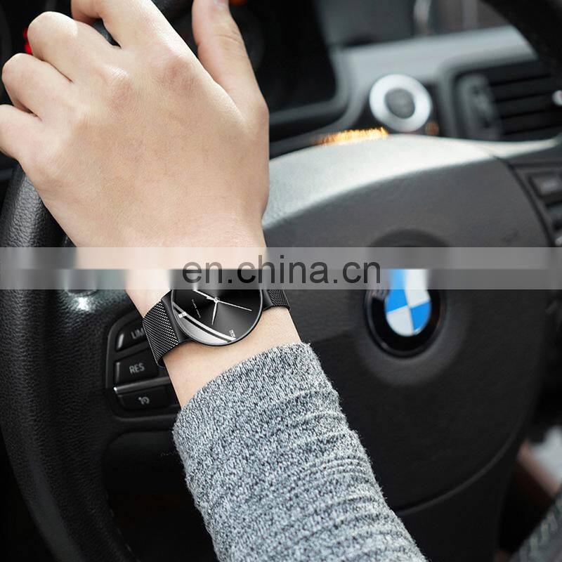 HANNAH MARTIN 901 Men Quartz Stainless Steel Classical Business Waterproof Calendar Top Brand Luxury Watch